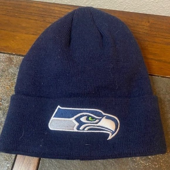 Seattle Seahawk Wool Beanie - NWT - Picture 1 of 3